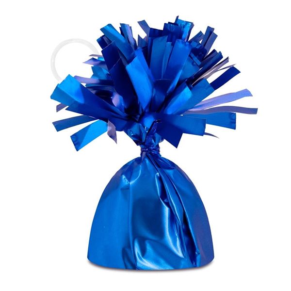 Imagen de Peso Globos Azul Mate metalizado 170g