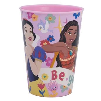 Imagen de Vaso Princesas Disney Be You Tiful Plástico Duro Reutilizable 260ml (1 unidad)