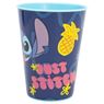 Imagen de Vaso Stitch Disney Azul Claro Plástico Duro Reutilizable 260ml (1 unidad)