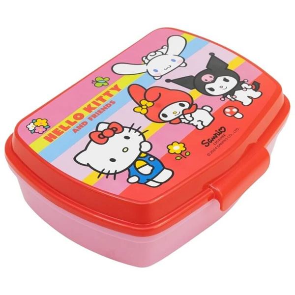 Imagen de Sandwichera Hello Kitty y Amigos Rectangular