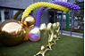 Imagen de Globo Mirror Ball Inflable Dorada (60cm)