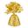 Imagen de Peso Globos Dorado Holográfico 170g