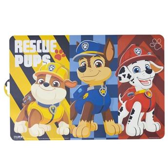 Imagen de Mantel de la Patrulla Canina Al Rescate Individual Reutilizable