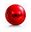 Imagen de Globo Esfera Mirror Ball Roja (60cm)