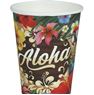 Imagens de Vasos Aloha Verano cartón (6 uds)