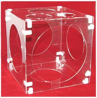 Picture of Caja Medidora para Globos de Látex (Metacrilato efecto madera)