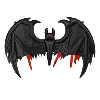Imagen de Globo Murciélago Negro Gigante Foil (120cm x 81cm)