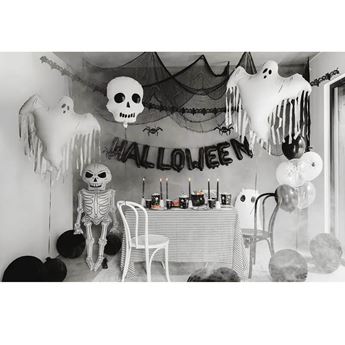 Imagen de Globo Fantasma Blanco gigante Foil ( 93cm) 