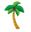 Picture of Globo Palmera Tropical Gigante Foil (83cm x 170cm)