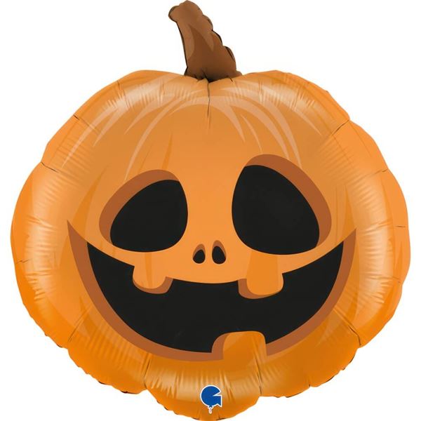 Picture of Globo Calabaza Halloween Sonrisa Foil (53cm x 57cm)