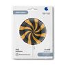 Picture of Globo Caramelo Negro y Dorado Foil (45cm)