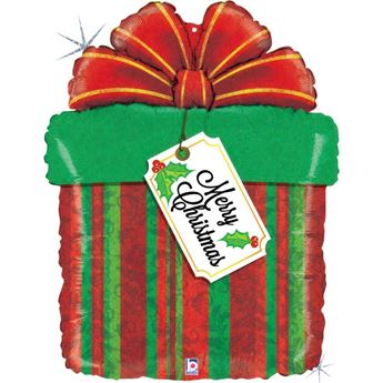 Imagen de Globo Regalo Navideño (45cm x 57cm)