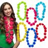Picture of Collar Lei Colores Liso Surtido Tela (1 unidad)