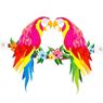 Imagens de Guirnaldas Tropical Papagayos y Flamencos (2 unidades)