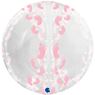 Imagens de Globo Esférico Bubble Pies Rosa (48cm)