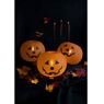 Imagen de Globos Calabazas Naranja con Luz Látex (5 unidades)