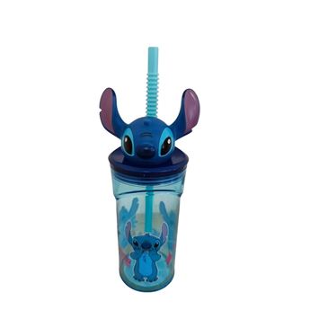 Imagen de Vaso Stitch Azul Figurita 3D 360ml (1 unidad)