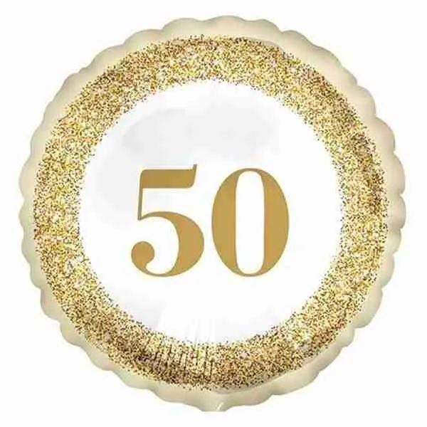 Imagens de Globo 50 Años Glitter (45cm)