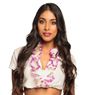 Imagen de Collar Lei Hawaiano Olulu Tela surtidos 