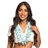 Imagen de Collar Lei Hawaiano Olulu Tela Surtidos (1 unidad) 
