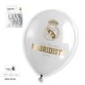 Imagen de Globos Muchas Felicidades Madridista (30 cm) – Pack 6 unidades