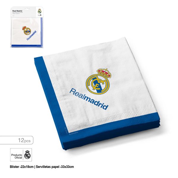 Picture of Servilletas Real Madrid – masterbrand (12 uds)