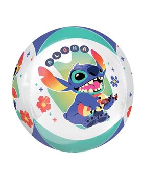 Imagen de Globo Stitch Disney esférico (40cm)