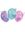 Picture of Globos Látex Con Mariposas de Papel (3 unidades)