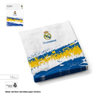 Picture of Servilletas Real Madrid – Afición (12 uds)