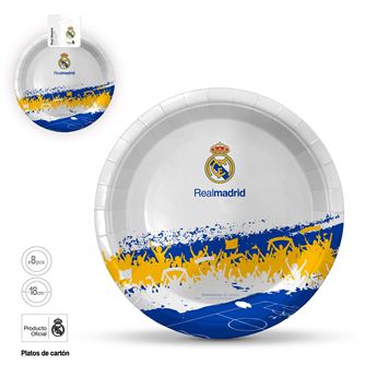 Picture of Platos Real Madrid – Afición (8 uds, 18 cm)