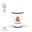 Imagen de Vasos Real Madrid – Escudo oficial (8 uds, 9×8 cm)