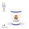 Imagen de Vasos Real Madrid – Escudo oficial (8 uds, 9×8 cm)