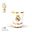 Imagens de Vasos Real Madrid – Feliz Cumpleaños dorado (8 uds, 9×8 cm)
