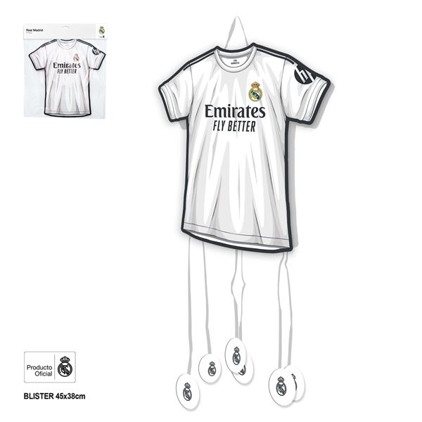 Picture of Piñata Camiseta Real Madrid (38×35 cm)
