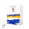 Imagen de Bolsa regalo mediana Real Madrid "Afición" 26x12x32 cm | Diseño estadio y grada animada