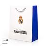 Imagen de Bolsa de Regalo Grande Real Madrid “Muchas Felicidades Madridista” – 40x30x12 cm