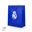 Imagen de Bolsa Regalo Mediana Real Madrid Azul Escudo (26x12x32cm)