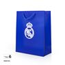 Imagen de Bolsa regalo Real Madrid azul escudo – mediana (32x26x12 cm)