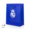 Imagen de Bolsa regalo Real Madrid azul escudo – grande (40x30x12 cm)