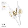 Picture of Pajitas Real Madrid escudo dorado – Pack 6 unidades