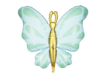 Imagens de Globo Mariposa Menta Foil (69cm x 69cm)