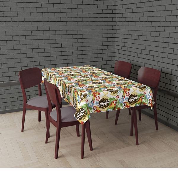 Imagens de Mantel Aloha Verano plástico (137cm x 274cm)