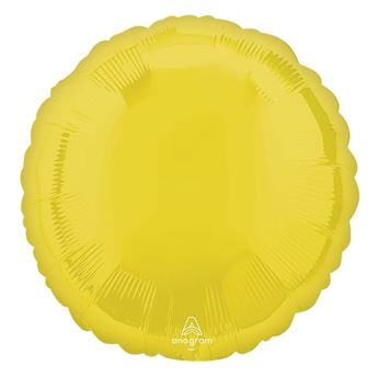 Imagens de Globo Círculo Amarillo Foil (45cm)