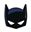 Imagen de Máscaras de Batman cartón (6 unidades)