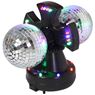 Imagen de Bolas Disco Espejos Led Doble Rotación