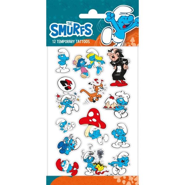Imagen de Juguete Tatuajes Los Pitufos Infantiles