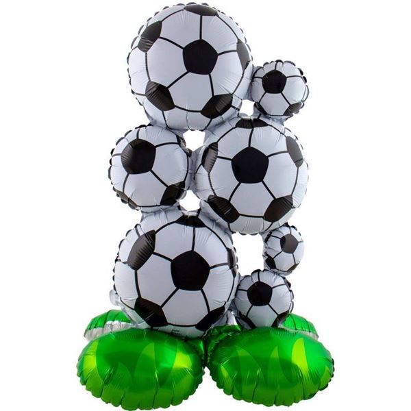 Picture of Globo Fútbol Balones Sin Helio con Base (52cm x 78cm)