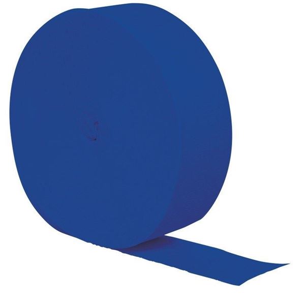 Imagens de Guirnalda Crepé Azul Oscuro 24m (1 unidad)