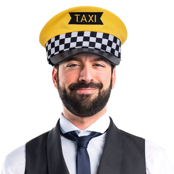 Picture of Gorra de Taxista Amarilla Unisex