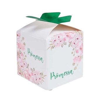 Imagen de Caja Floral Promessa Blanca Pequeña (7cm)